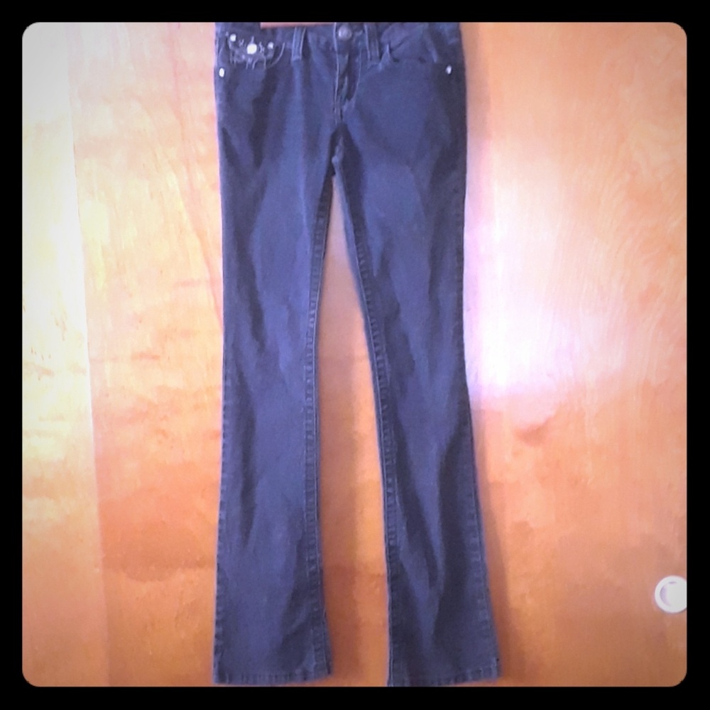 BLACK l.e.i. Jeans W/ Embellishments